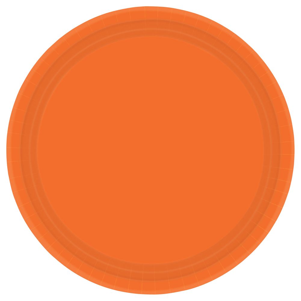 Orange Peel Paper Banquet Plates (20ct)