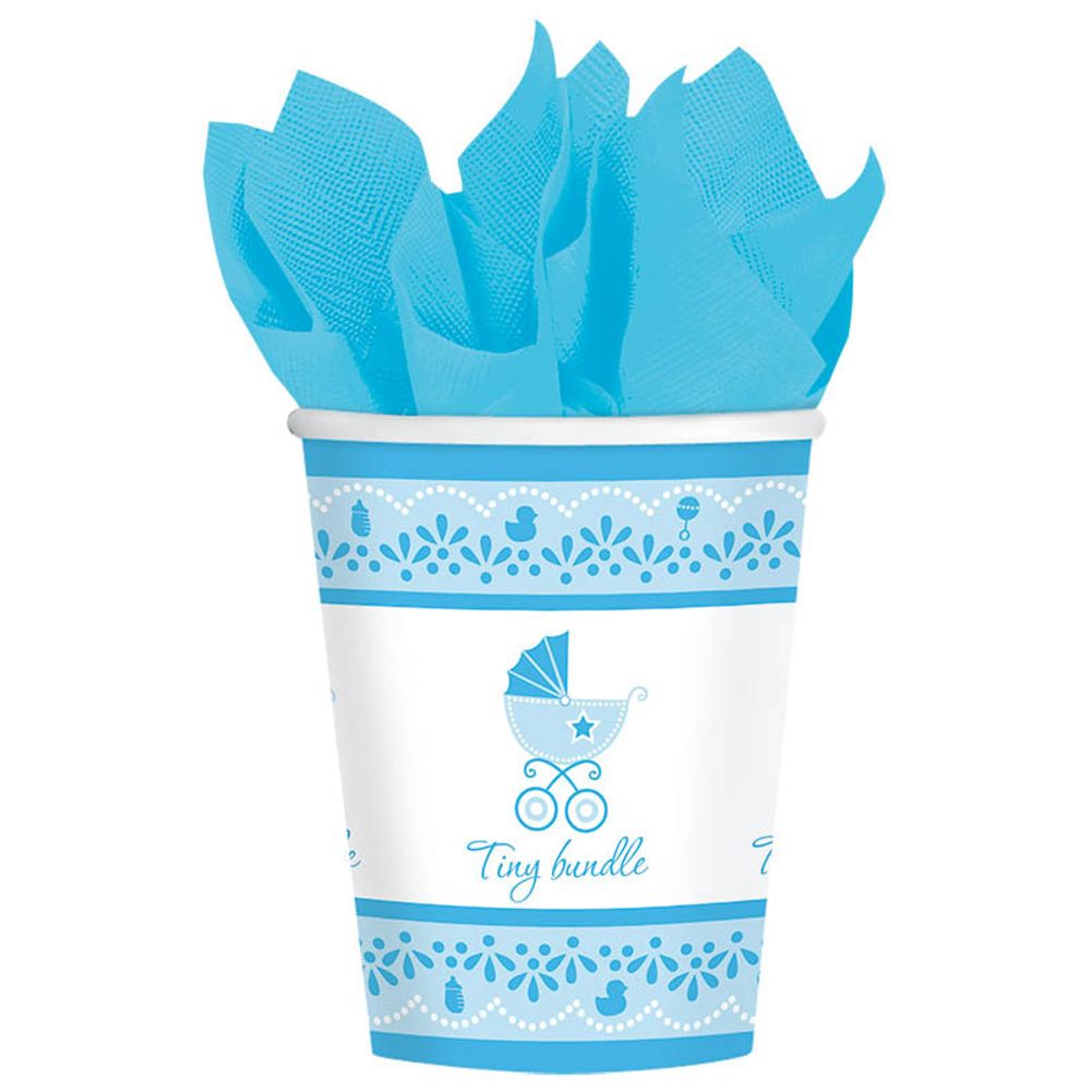 Celebrate Baby Boy 9oz Cups (18ct)