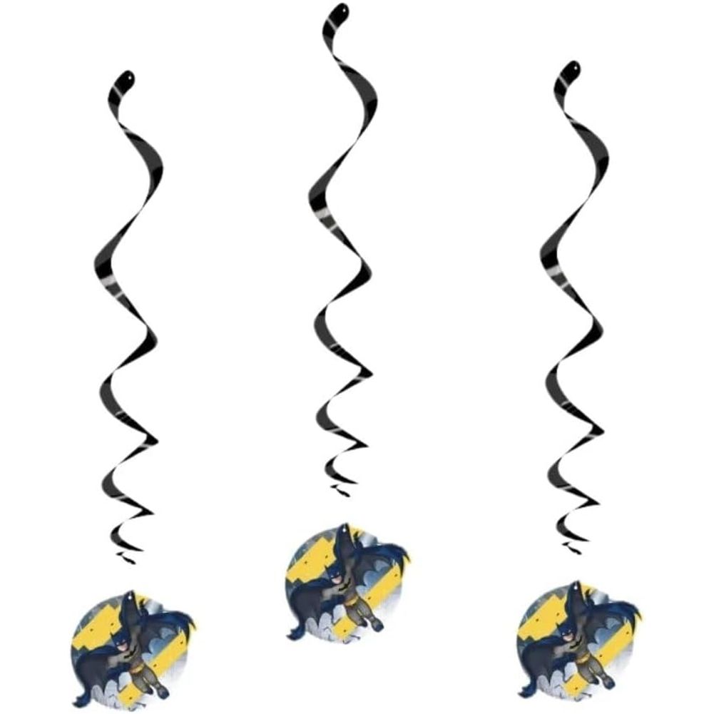 Batman Hanging Swirls, 18" (3ct)