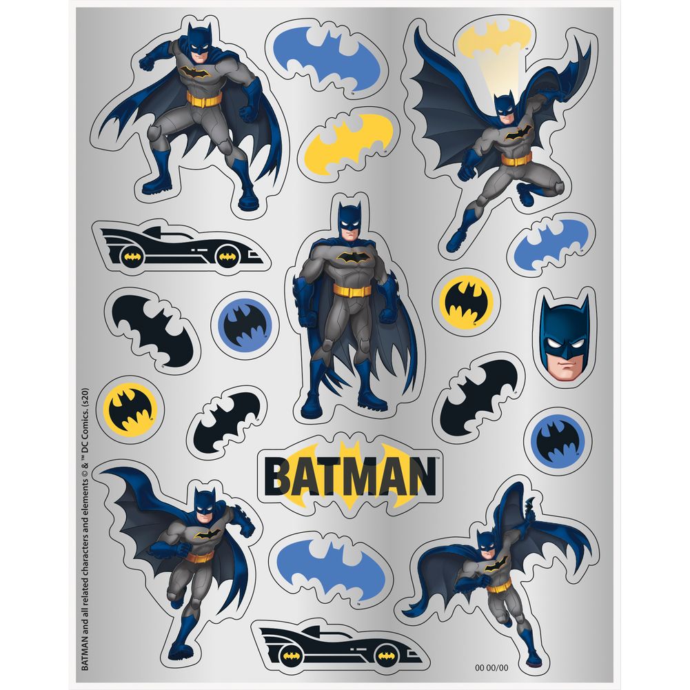 Batman Sticker Sheets (4ct)