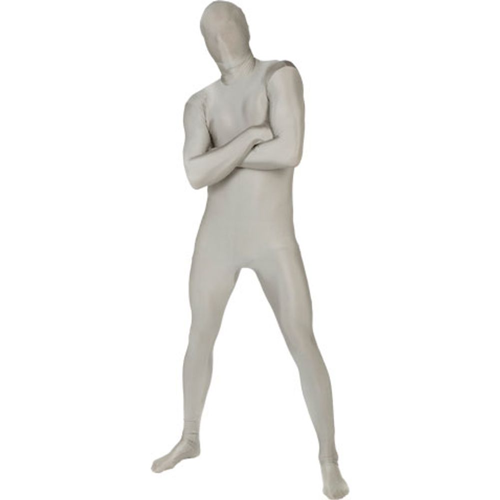 Silver Morphsuit Mens Medium