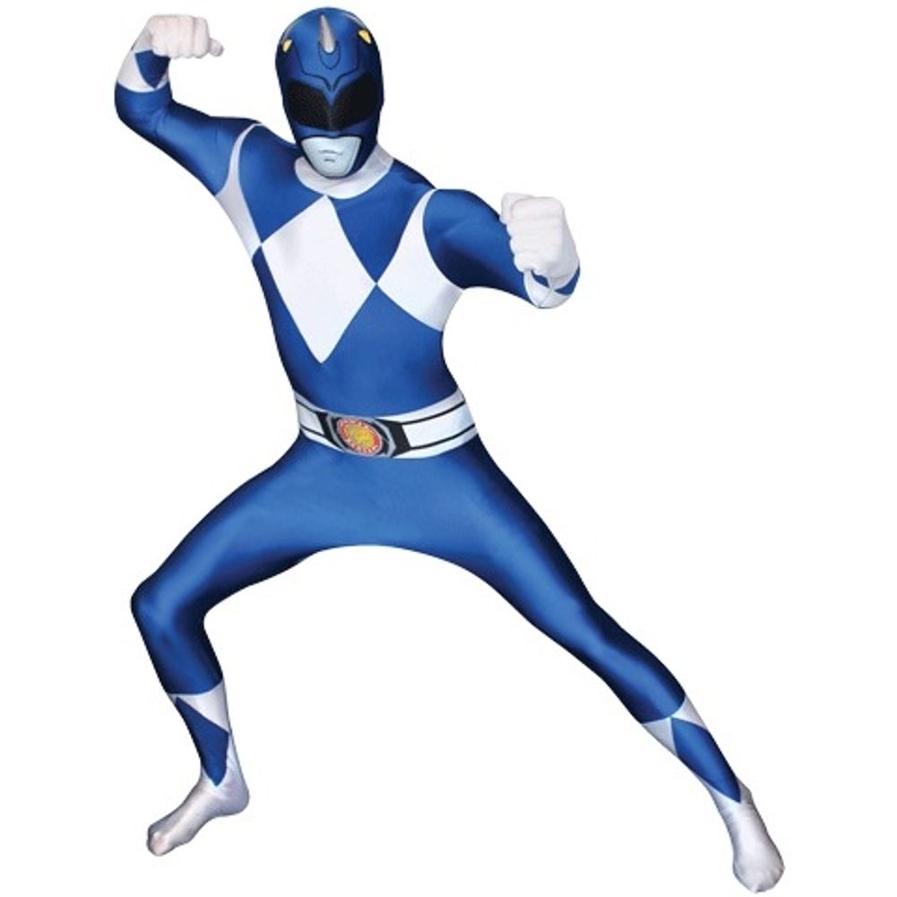 BLUE POWER RANGERS ADULT MORPHSUIT LARGE