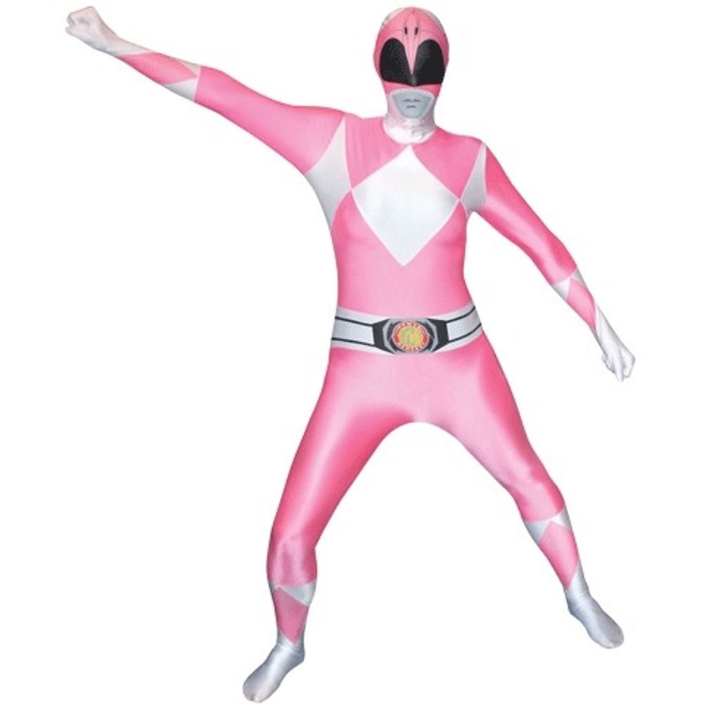 PINK POWER RANGERS ADULT MORPHSUIT LARGE