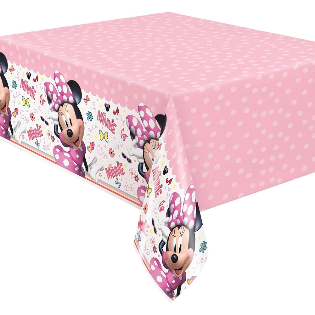 Minnie Plastic Tablecover 54X84