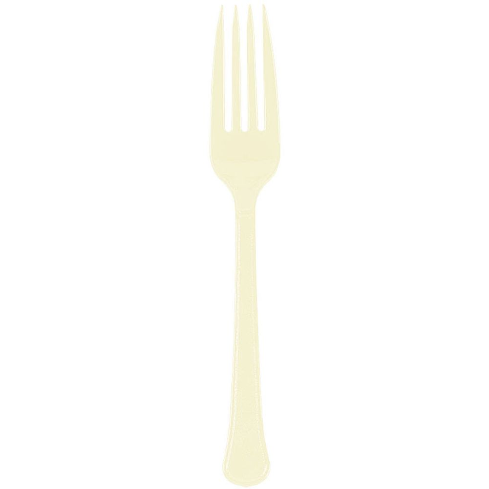Vanilla Creme Heavy Weight Premium Fork 20 ct