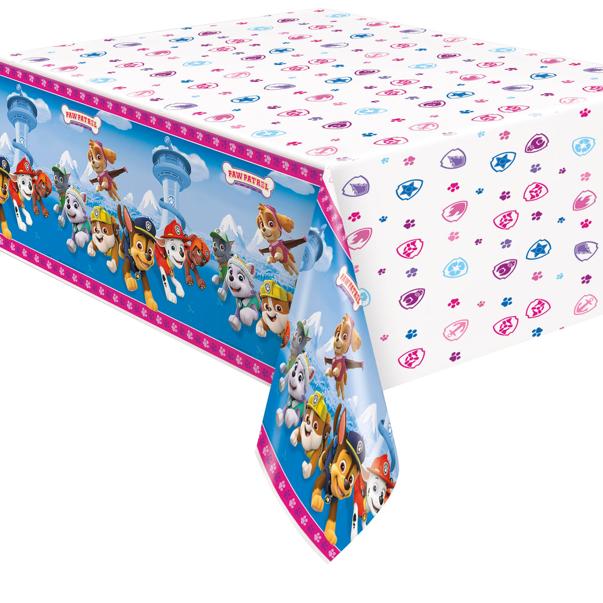 Paw Patrol Birthday Party Kit for 16 – 9 Inch Plates, Napkins, Table Cover and Cups (49 pc) – photo 6