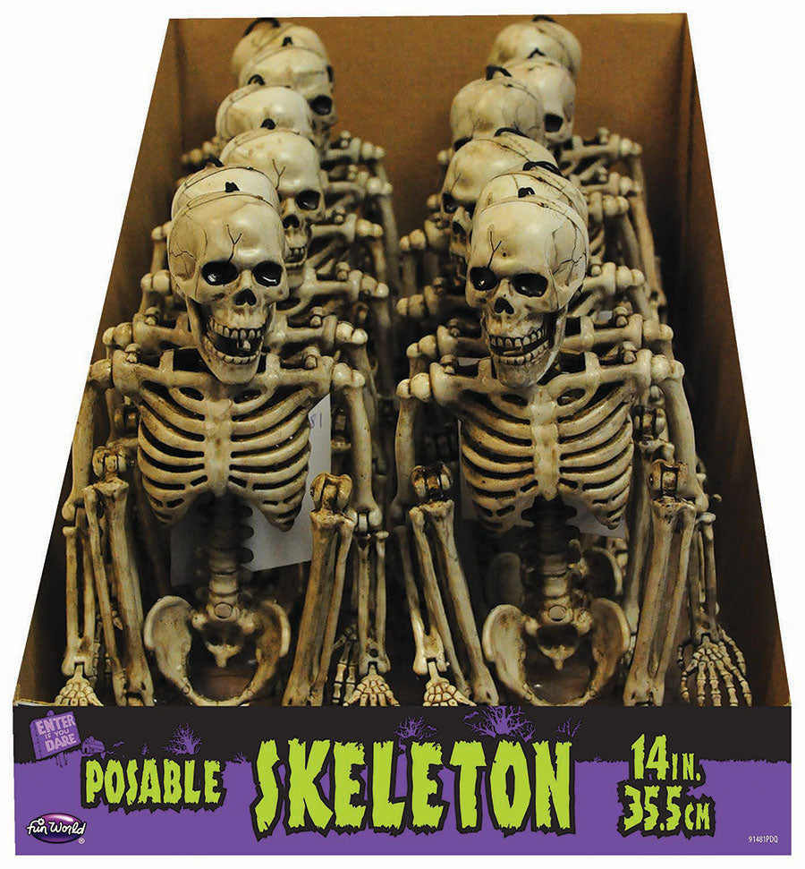 14" Poseable Skeleton