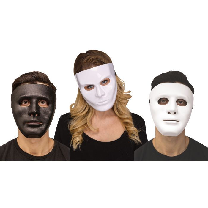 White/Blank Mask