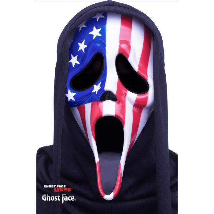 Patriotic Ghost Face® Mask