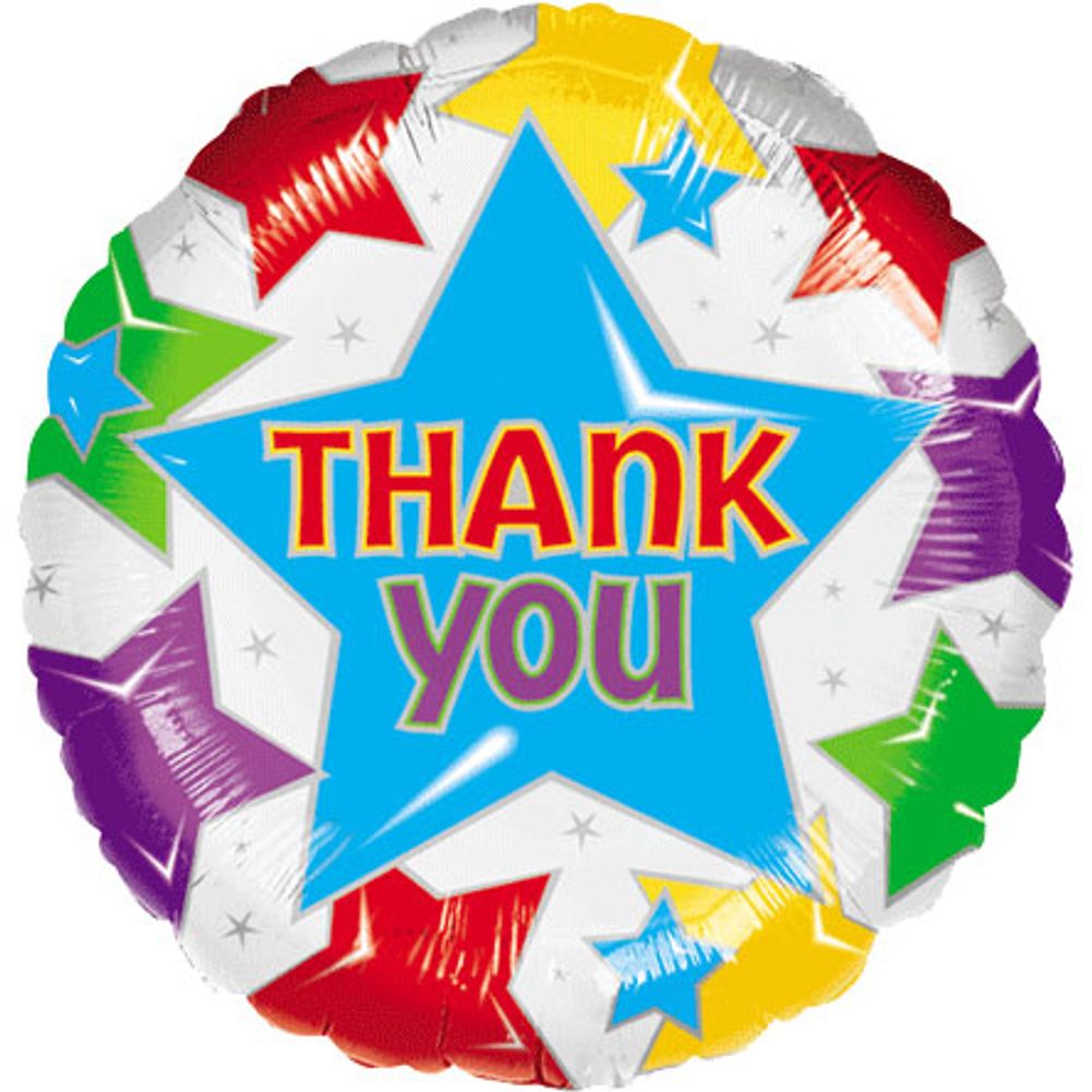 18" Star Thank You Value Line
