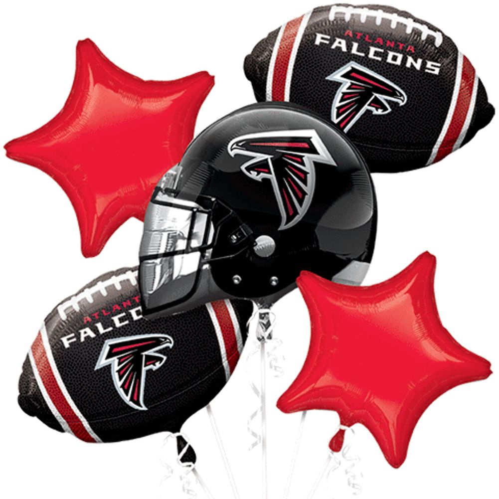 Atlanta Falcons Bouquet Of Balloons