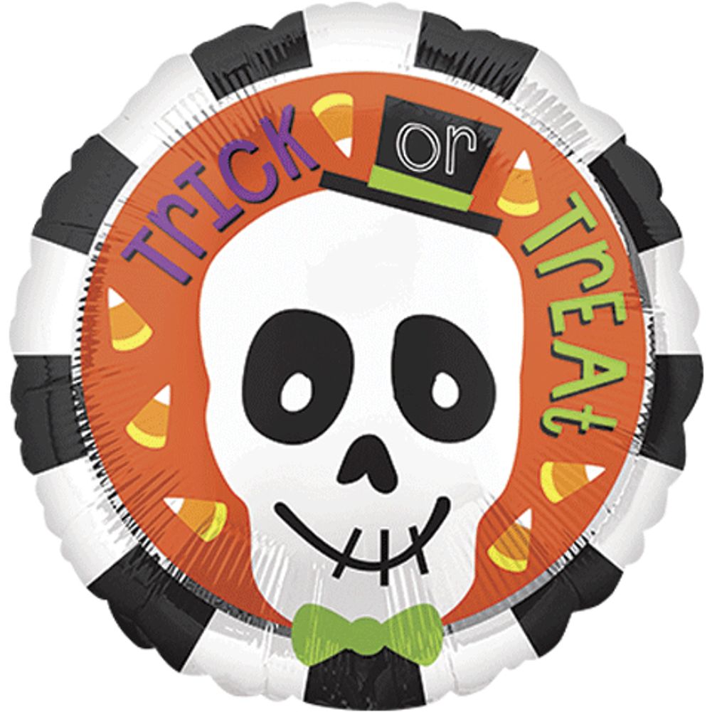 18" Trick or Treat Skull HX