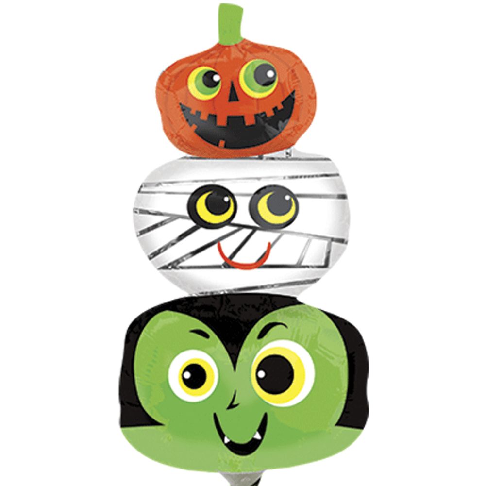 HALLOWEEN HEADS MINI SHAPE