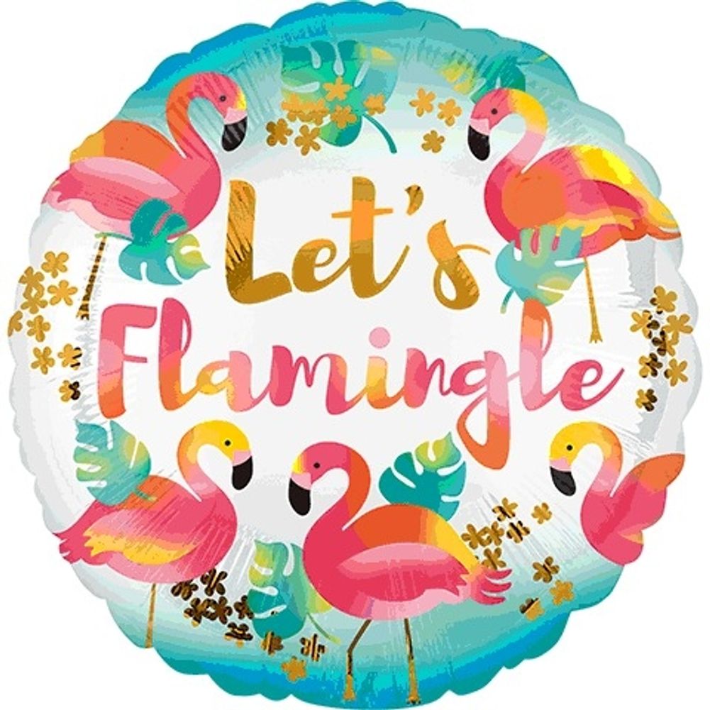 18" LET'S FLAMINGLE HX