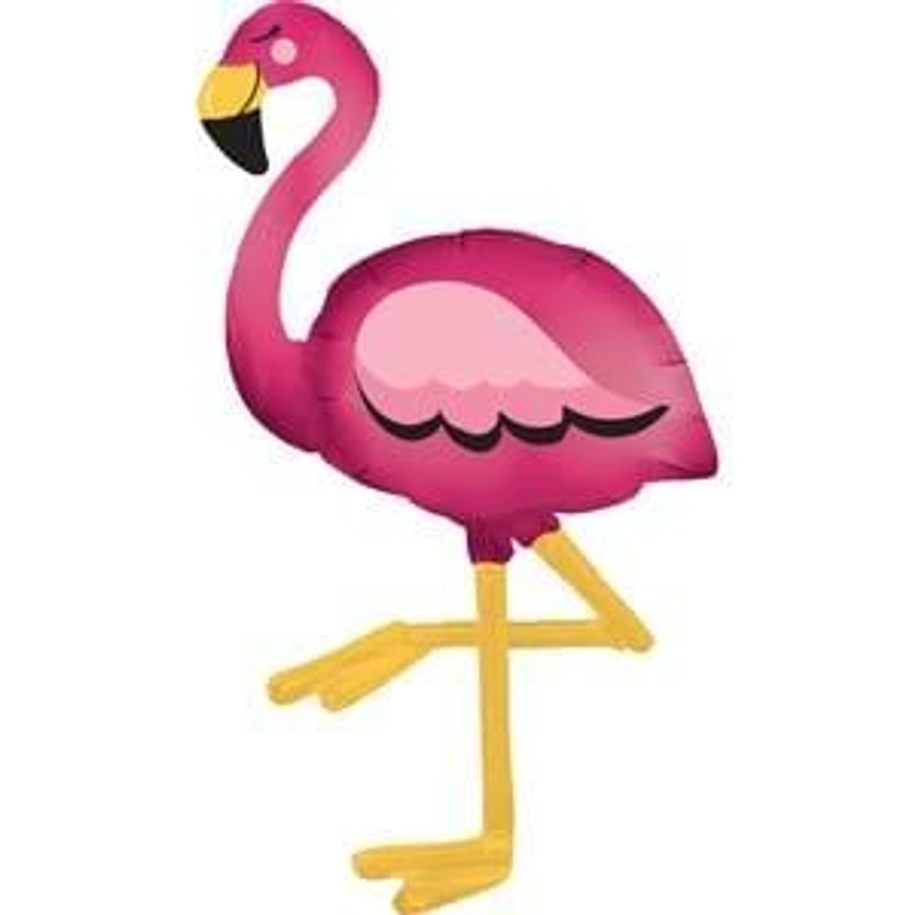 Flamingo Air Walker Foil Ballon