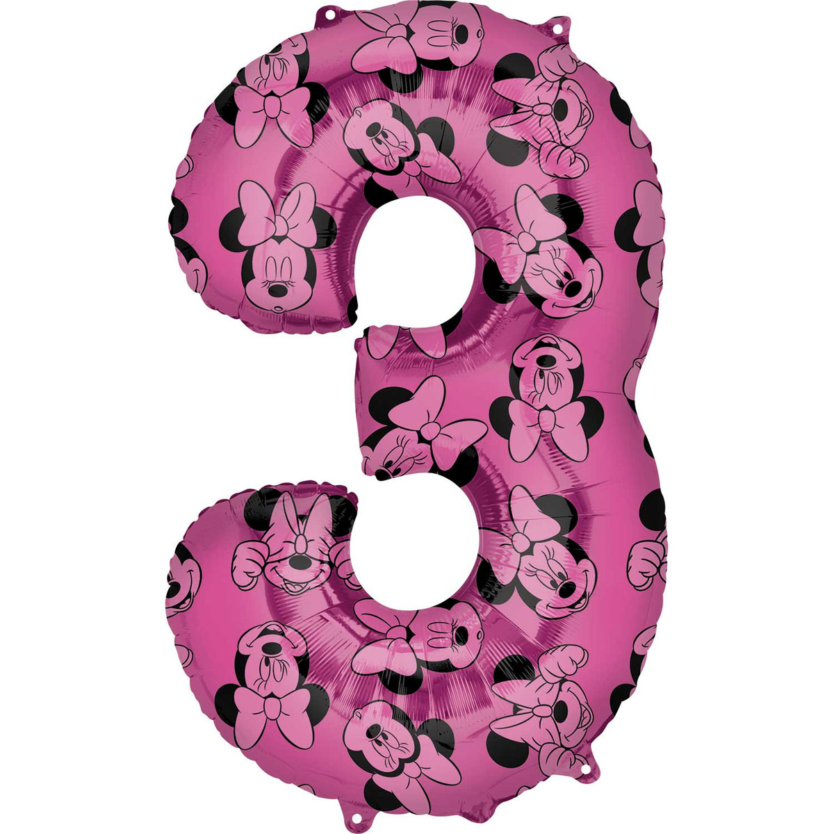 Minnie Mouse Forever Number 3 Super Shape