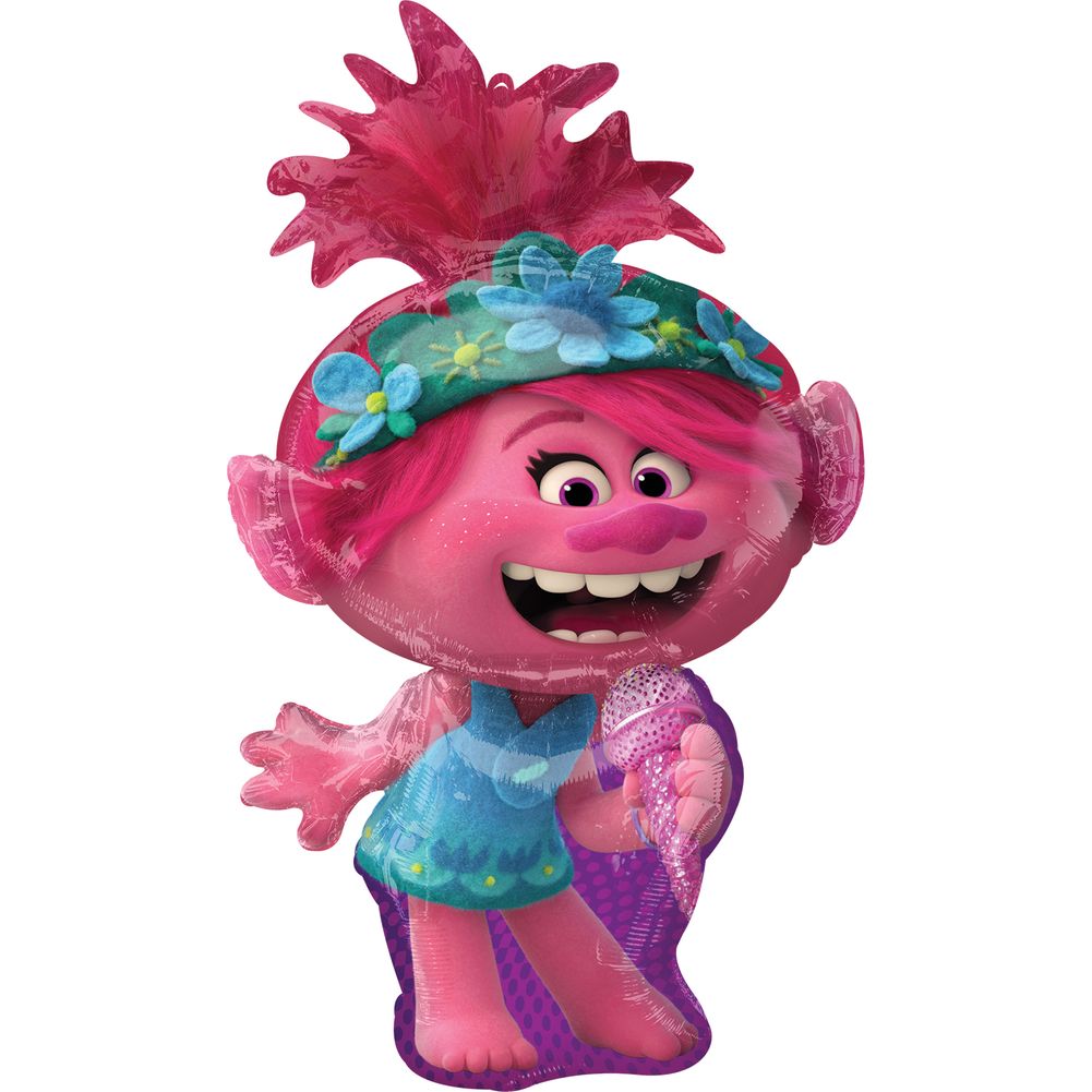 TROLLS WORLD TOUR POPPY SUPER SHAPE