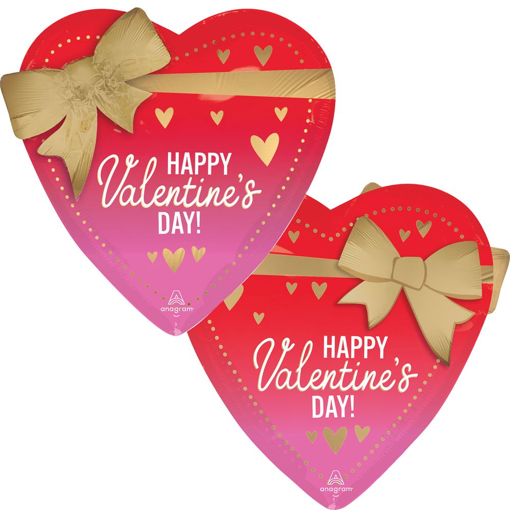 24" Satin Better With Bows Valentine Multi-balloon Foil Balloon (1ct)