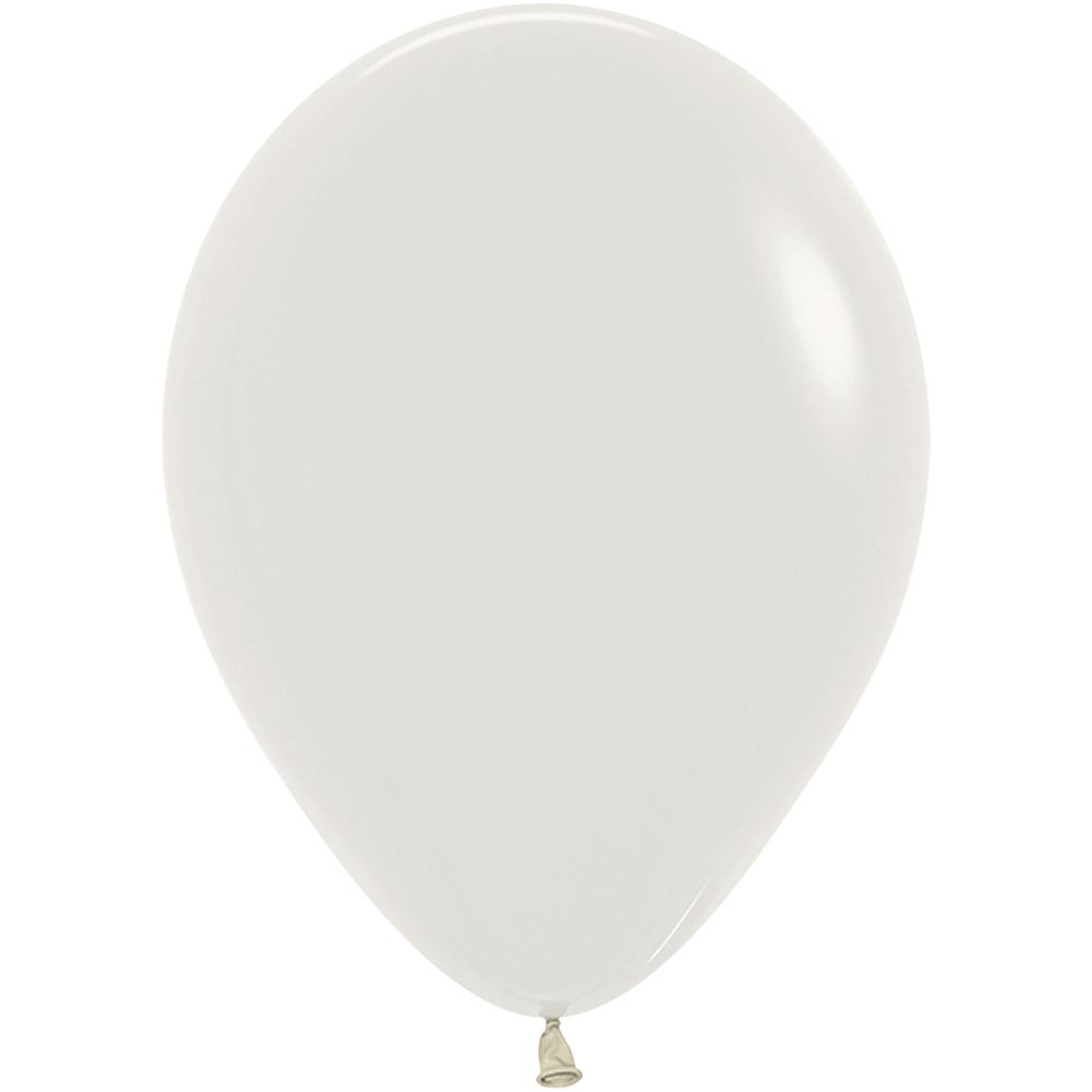 Sempertex 5" Pastel Dusk Cream Latex Balloons (100ct)