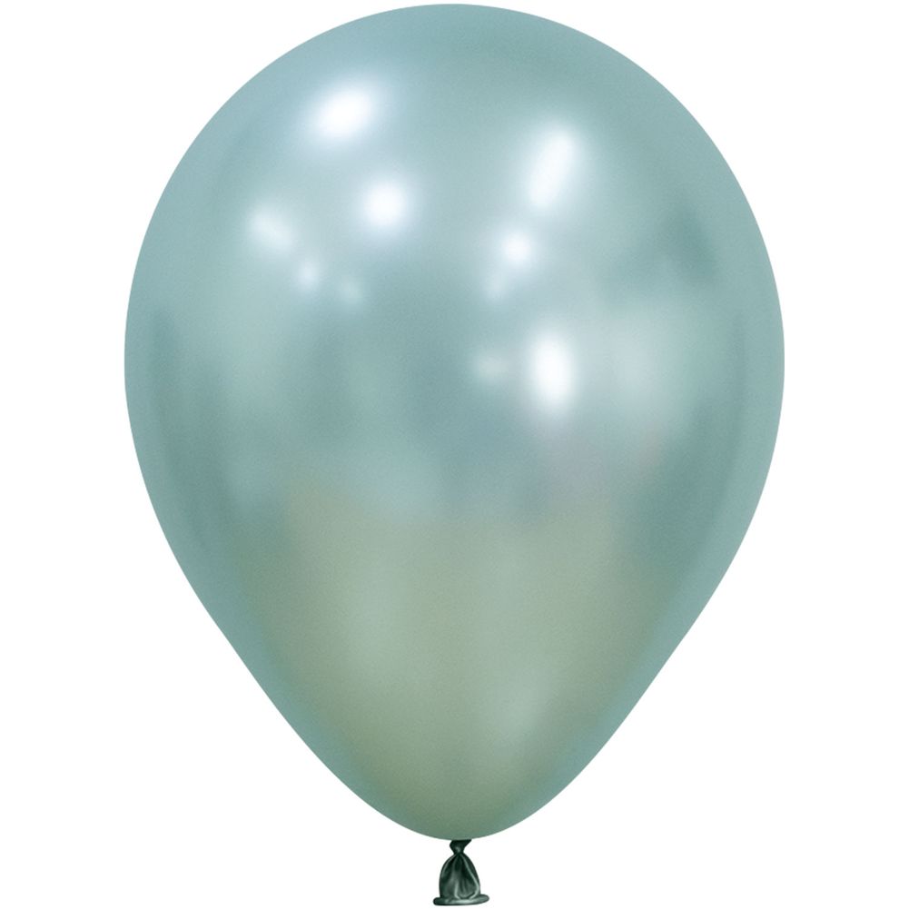 Sempertex 5" Silk Cool Mint Latex Balloons (100ct)