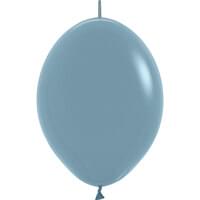 Sempertex 12" Pastel Dusk Blue Link-O-Loon Latex Balloons (50ct)