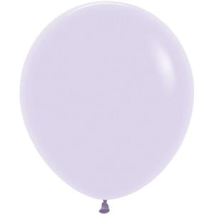 Sempertex 18" Pastel Matte Lilac Latex Balloons (25ct)