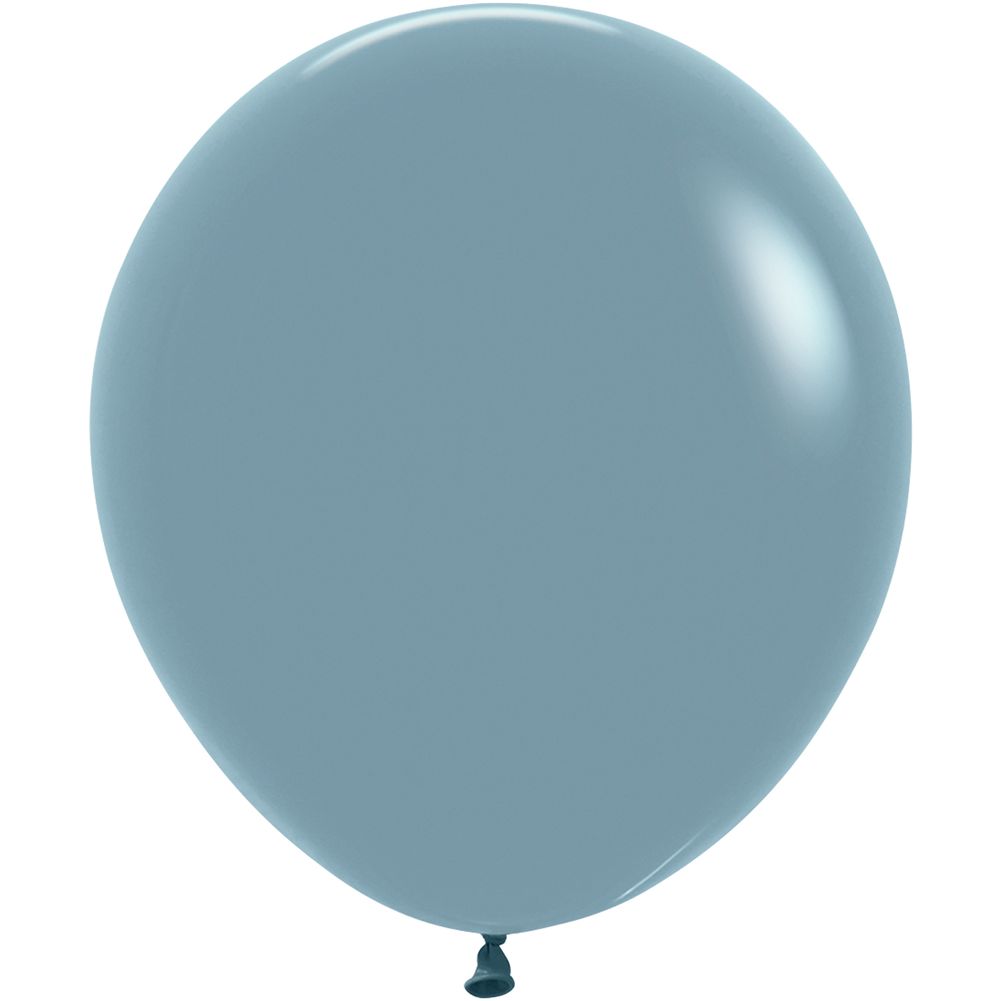 Sempertex 18" Pastel Dusk Blue Latex Balloons (25ct)