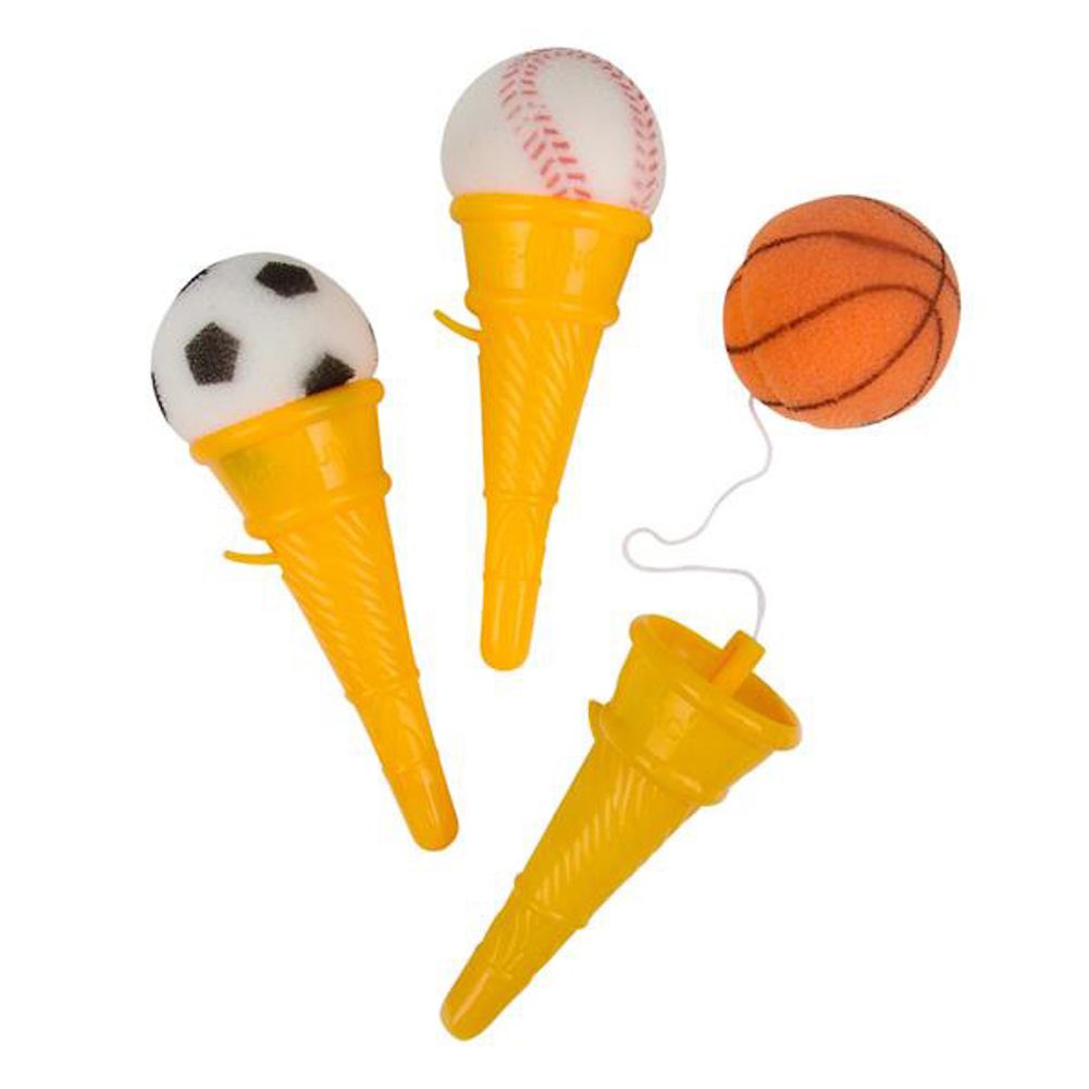 Ball Ice Cream Cone Launcher (12ct)