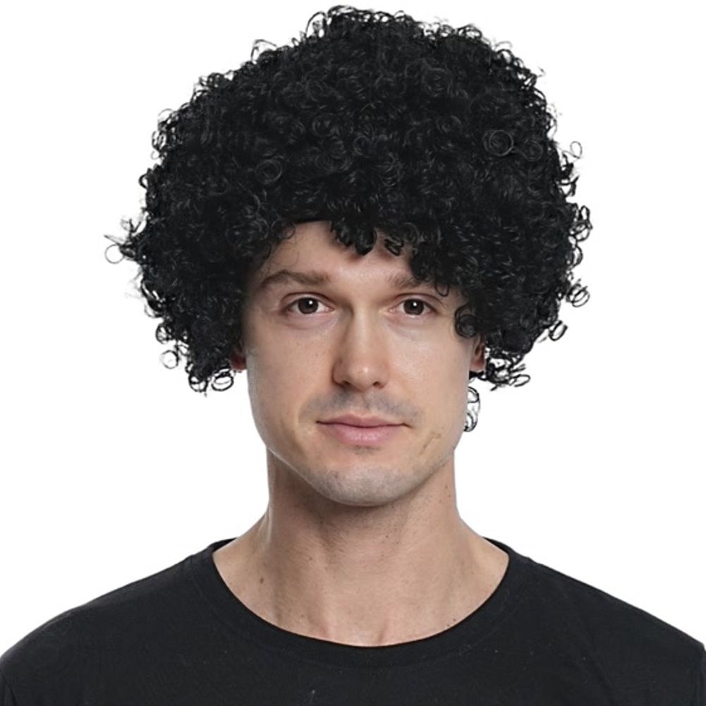 Black Curly Wig