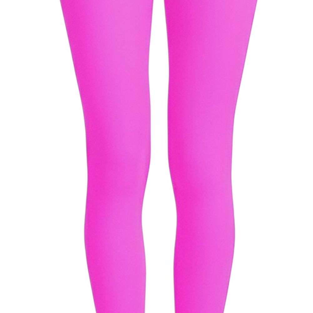 Pink Adult Footless Tights