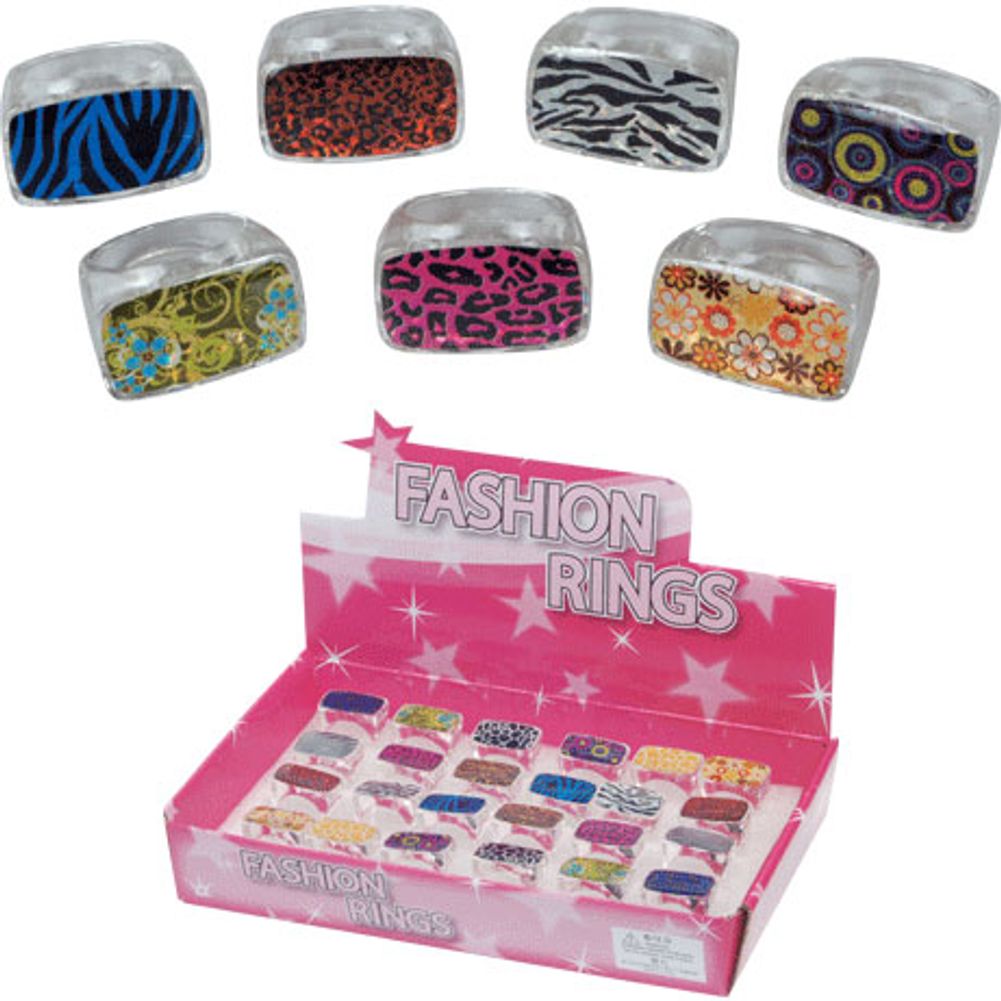 Animal Print Rings (1ct)