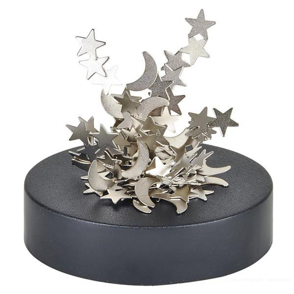 3.5" Star & Moon Magnetic Sculpture (1ct)