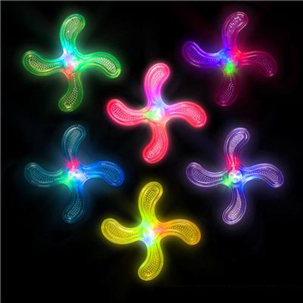 8" Light-Up Flying Disc (12 ct)