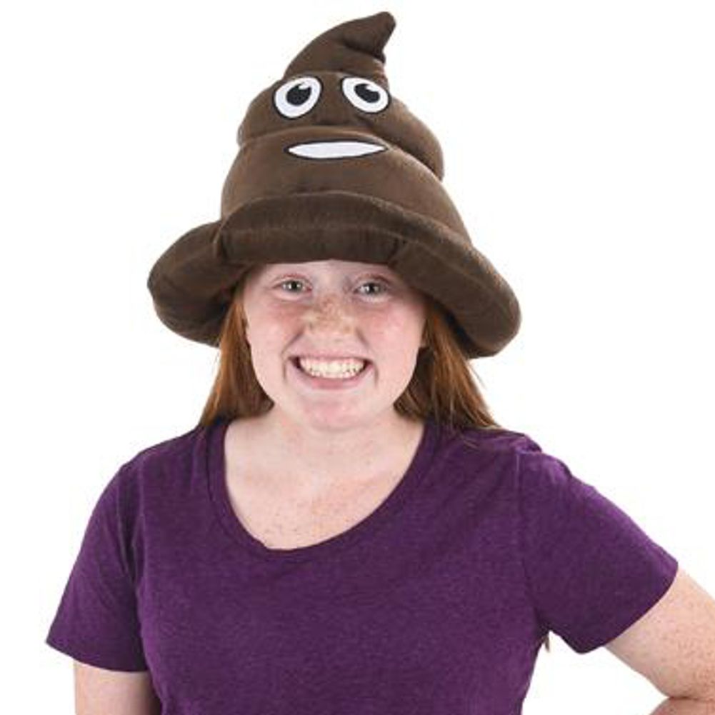 Emoticon Poop Hat (1 ct)