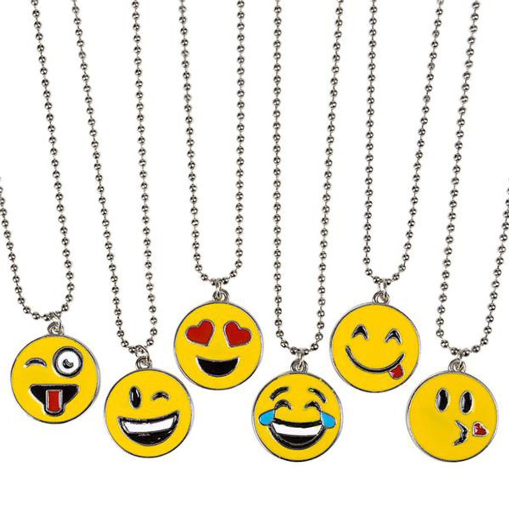 16" Emoticon Necklace (12ct)