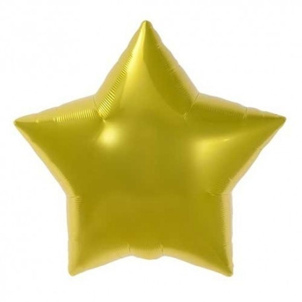 22" Citrine Yellow Star