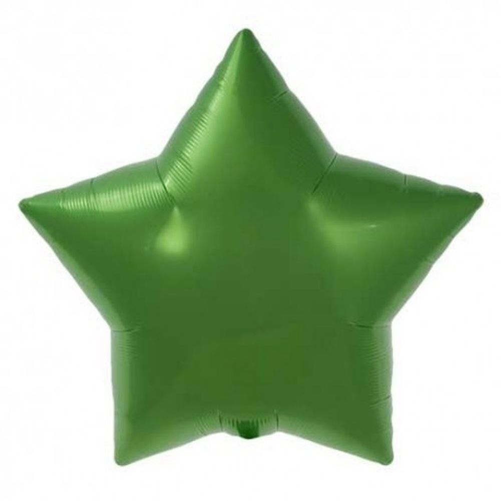 22" Star Foil Balloon - Green