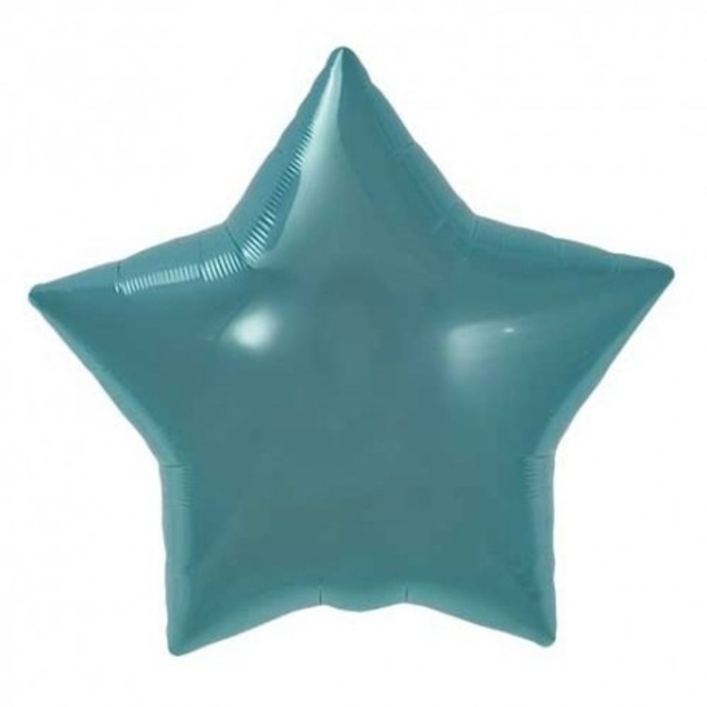 22" Star Foil Balloon - Teal