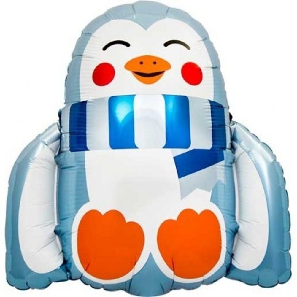 14" Air-Filled Balloon - Penguin