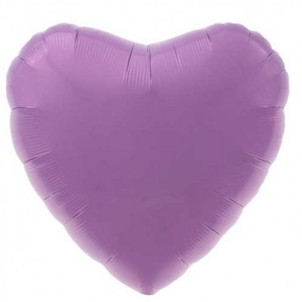 18" Lilac Heart