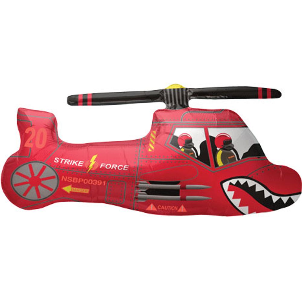 Red Chopper Mini Shape