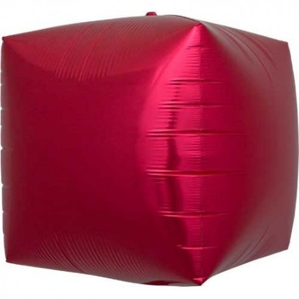 17" Red Cube