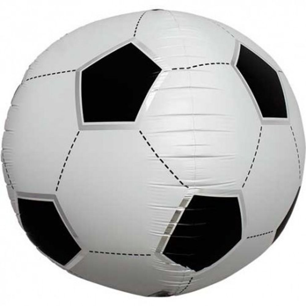 17" Soccer Ball Sphere Balloon