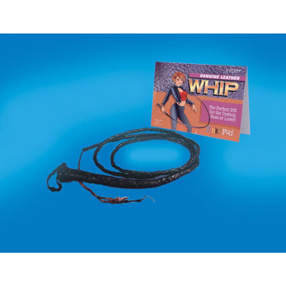 Genuine Leather Whip