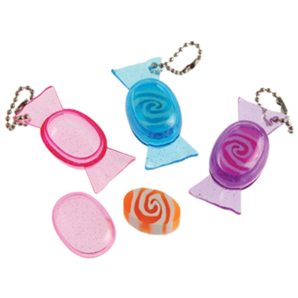 Candy Eraser Backpack Pulls (12 ct)