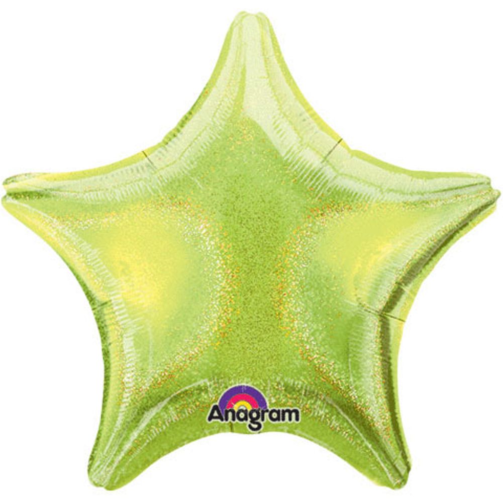 19" Lime Green Dazzler Star