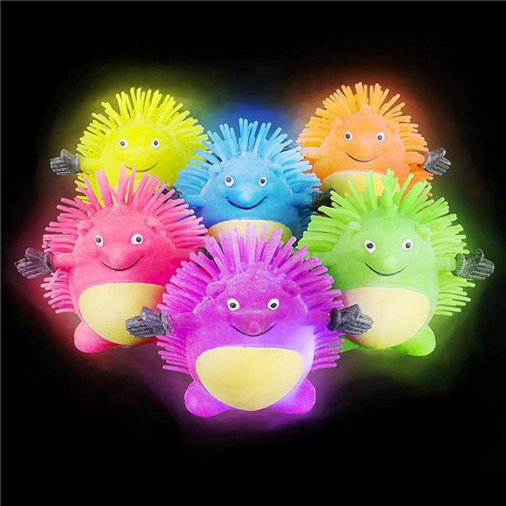 4" Light-up Hedgehog Puffer (12ct)