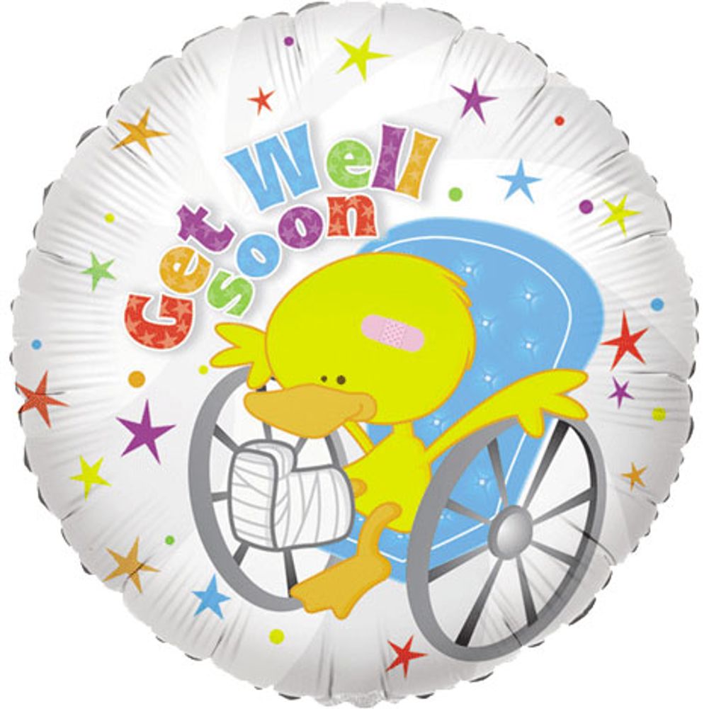 18" Get Well Duck Kaleidoscope