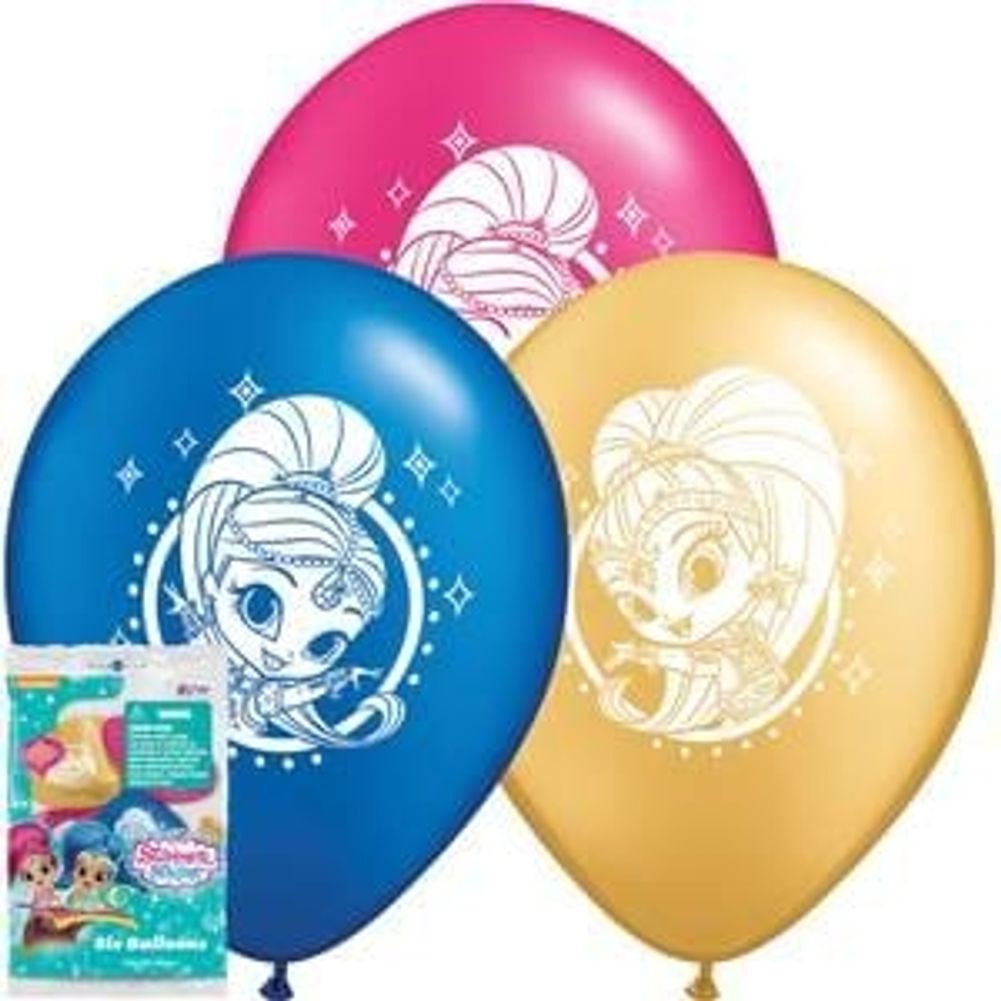 12" SHIMMER AND SHINE (6/BAG)