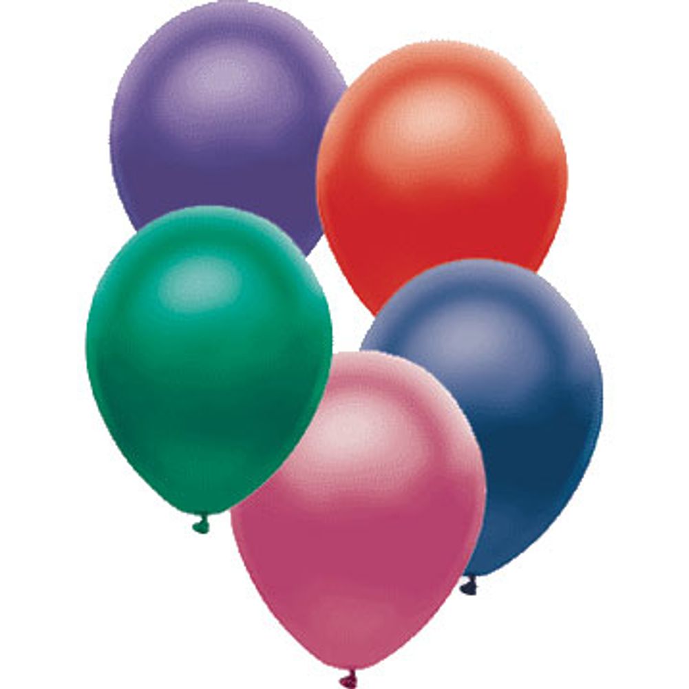 BSA 11" Satin Assortment Latex Balloons (100ct)